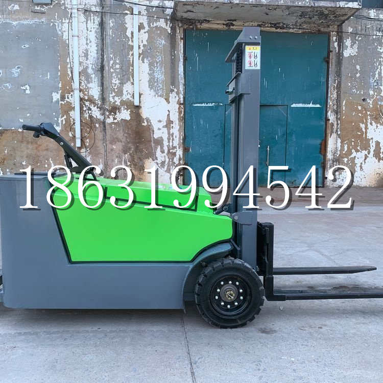 伊犁哈萨克自治州小型电动叉车1吨2吨步行站驾式电瓶堆高充电装卸车液压升降车铲车